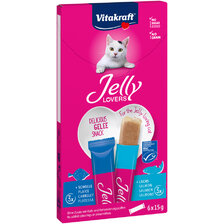 Vitakraft Jelly Lovers Losos a Platesa 6 × 15 g